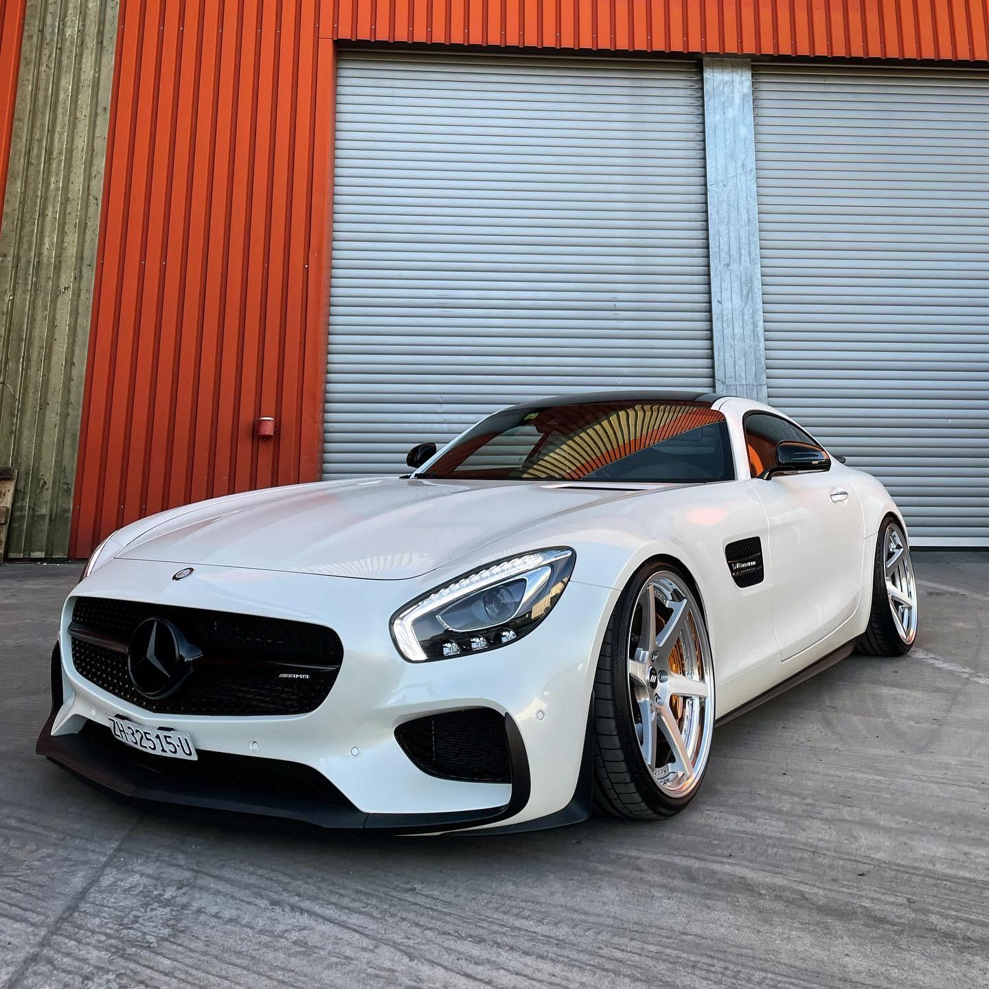 Mercedes-AMG GT S auf Schmiederädern von THP